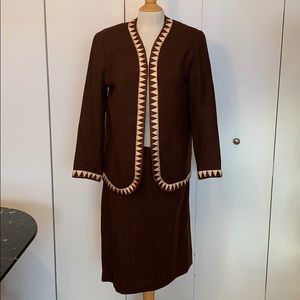 Vintage skirt and blazer set